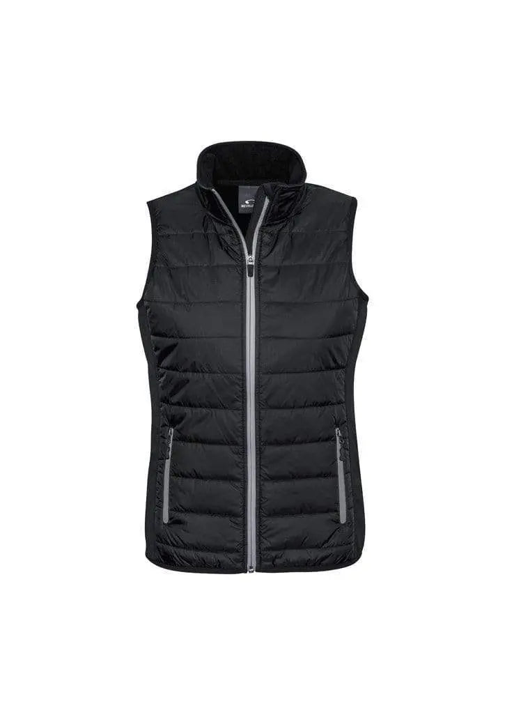 Biz Collection Women’s Stealth Tech Vest J616l Metro Workwear.